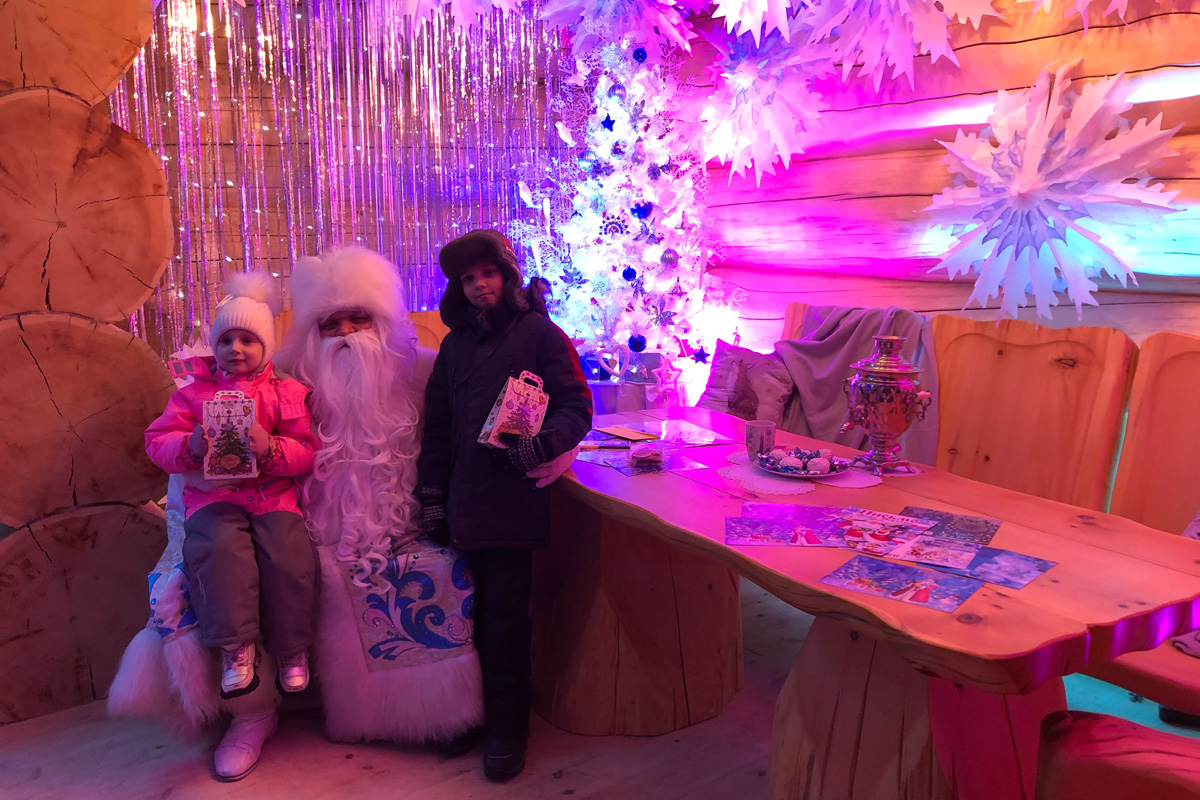 В Татышев-парке открылась резиденция Деда Мороза